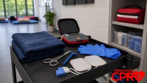 AED training supplies for special situations in CPR classes in Clearwater.